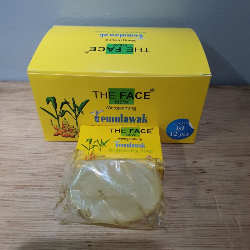 The face New Temulawak Brightening Soap 40gr