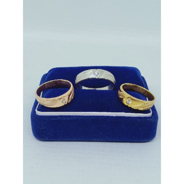 cincin perak asli silver 925 lapis emas/cincin ring mp 1+dove/asli silver/cincin fashion