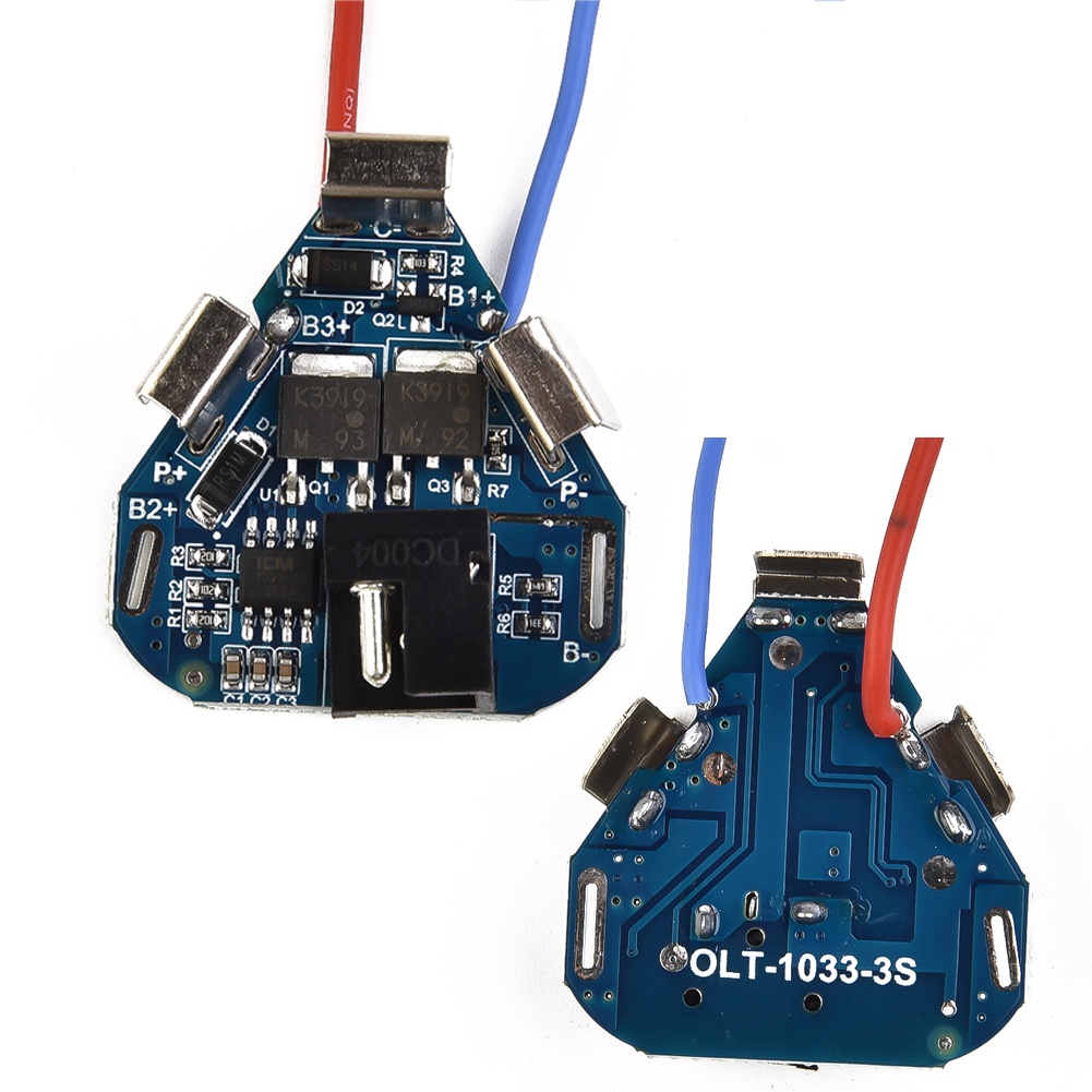 Papan Pelindung Baterai Lithium BMS Untuk Bor Elektrik 3S 12.6V DC Power Tool Module