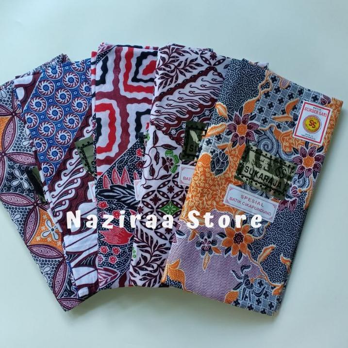 5 Pcs Kain Jarik Melahirkan/ Kain Panjang Samping Kebat CAP SUKARAJA