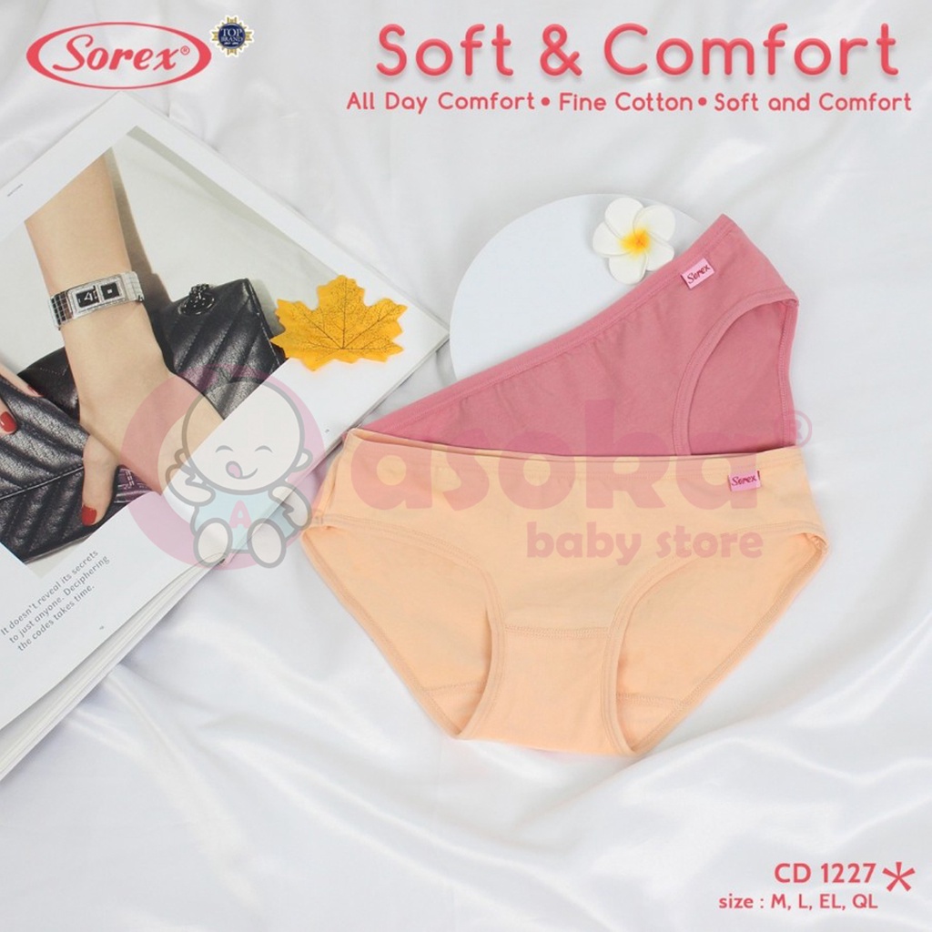 Sorex Cd Katun Basic Sorex 1227 - Celana Dalam Wanita ASOKA