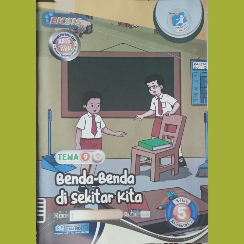 

LKS Tematik kelas 5 tema 9:benda-benda di sekitar kita untuk SD/MI semester 2 terbaru