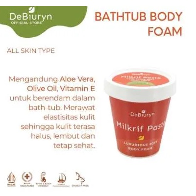 DeBiuryn Milkrif Paste Body Foam 200gr