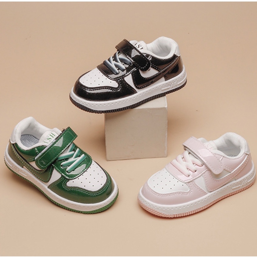 babyfit GLOSSY AIR [1-6thn] sepatu sneakers anak cowok cewek unisex import bn-1208