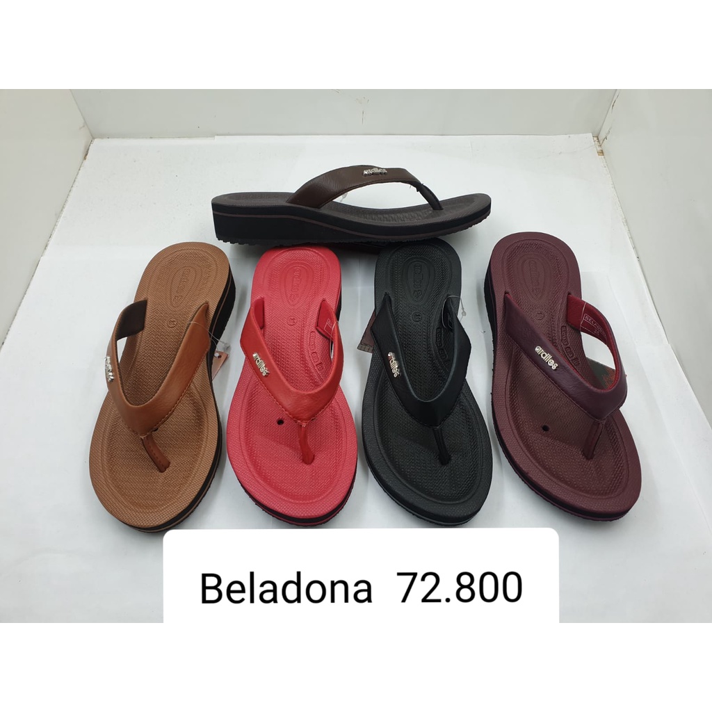 Ardiles BELADONA - Sandal Japit Fashion Wanita Hak Sedang Original Ardiles