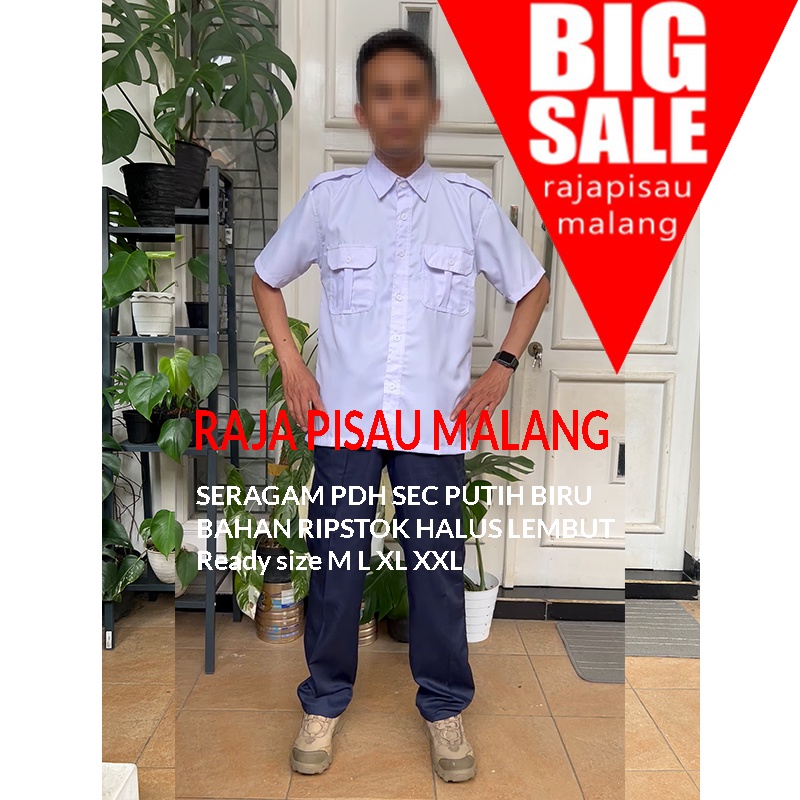 Termurah Seragam PDH Satpam / Security / Petugas Keamanan / Baju Kerja / Seragam Kerja