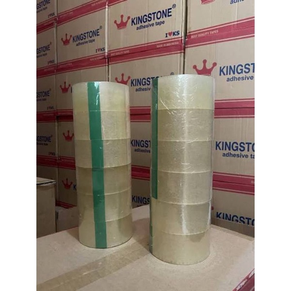 

Lakban Murah Kingstone printing Gosend 2inch 45mm x 90 yard