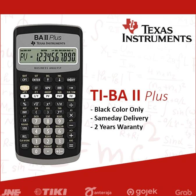 

Texas Instruments BA II Plus Financial Calculator