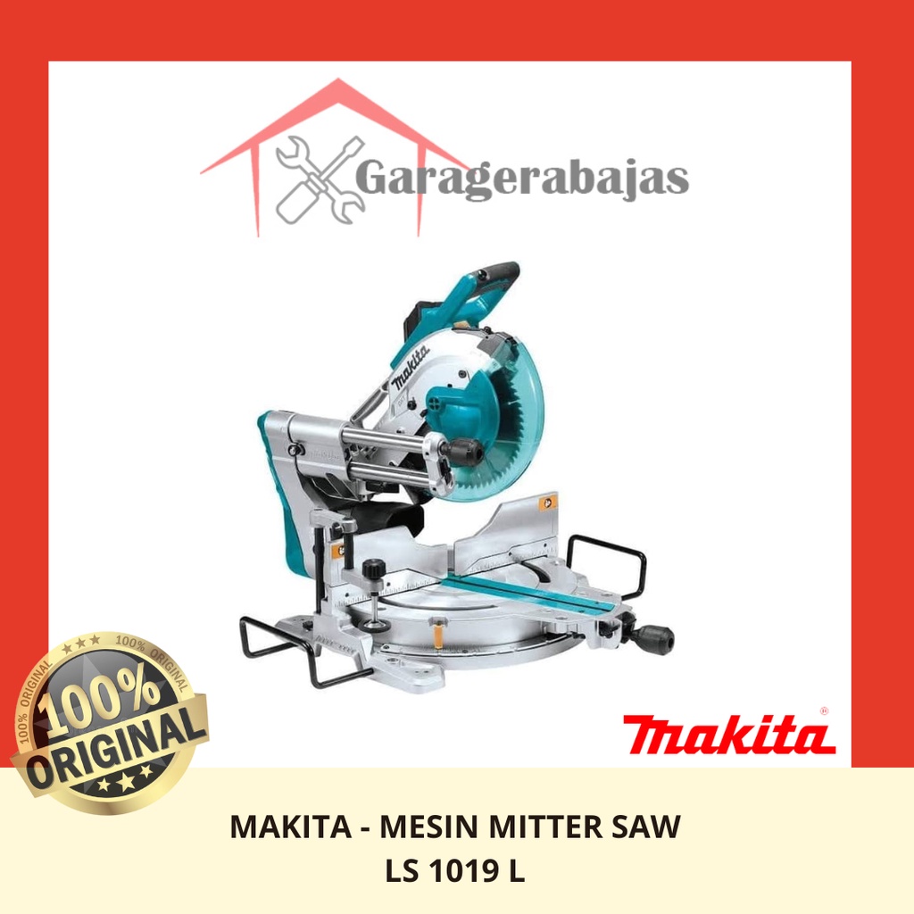 Mesin Ls 1019 L Mesin Mitter Saw Sliding 10 Inch Miter Saw Makita