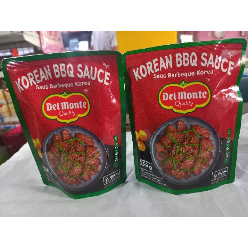 

DELMONTE#KOREAN BBQ#BLACKPAPER #250GRM/ 1 Biji