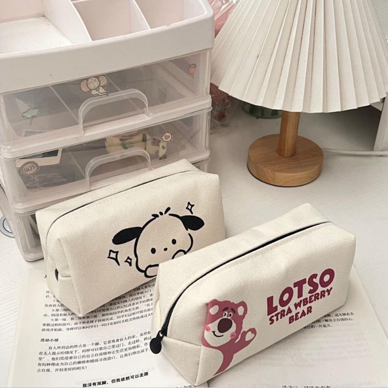 

kotak pensil karakter lucu import / lotso toystory / kapasitas besar