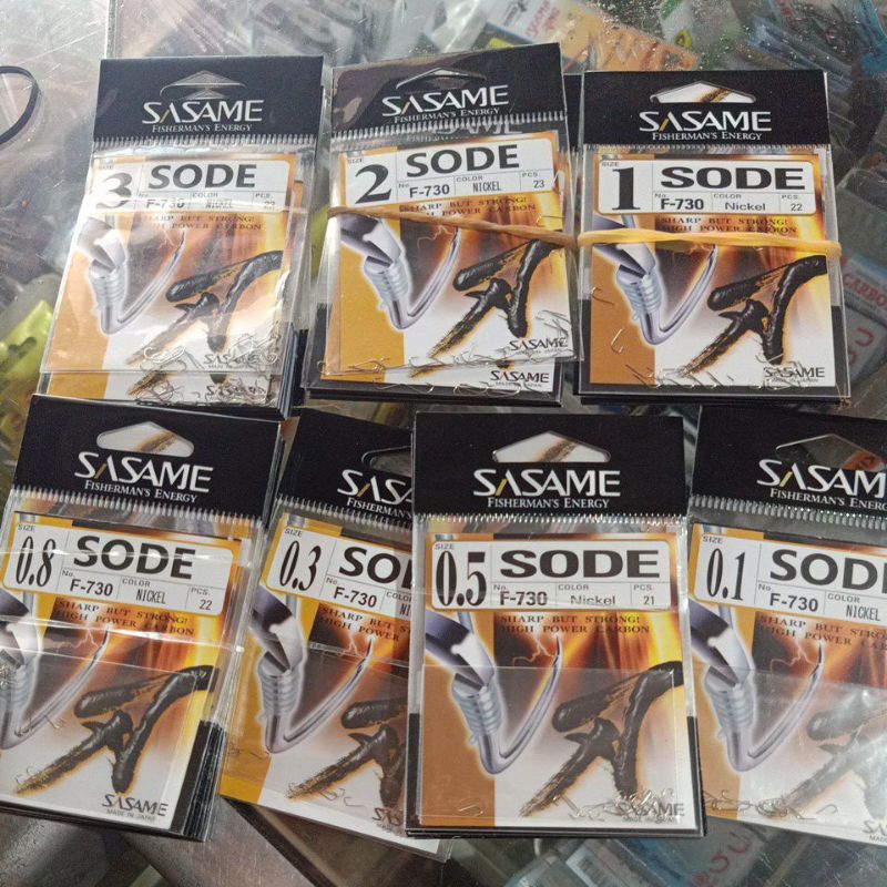 KAIL SASAME SODE F-730, AKITA F-985,FAILIN FOX F819,WORMER KOMPLIT