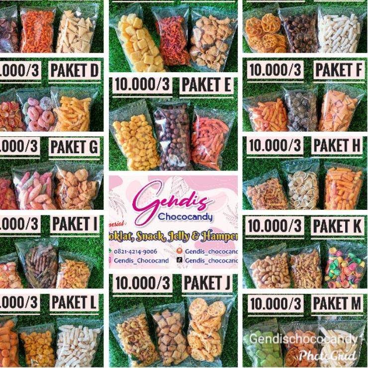 

€ PAKET SNACK MURAH / PAKET SNACK KILOAN / PAKET 10.000 3 ろ