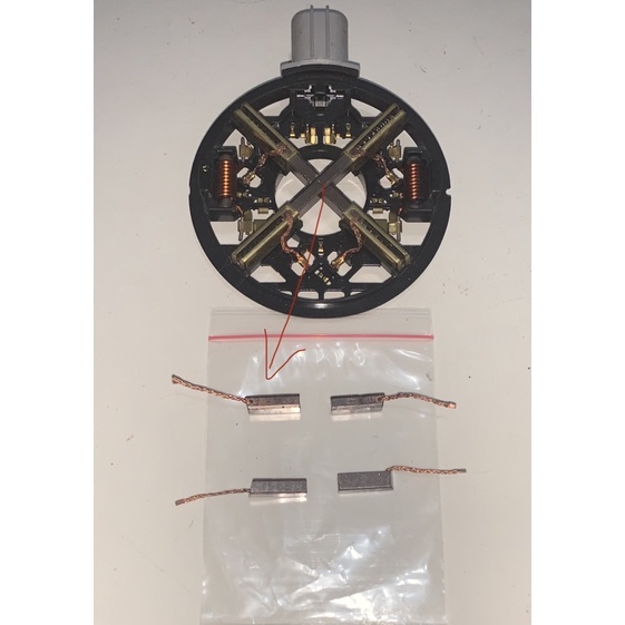 Carbon brush Kul Brus Arang Dinamo kipas Radiator motor Fan 1 Set isi 4