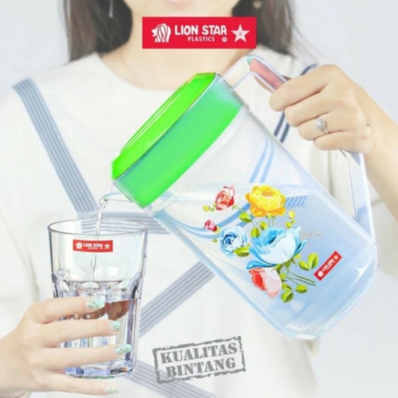 Lion Star Water Jug 2.1 Liter Eskan Plastik