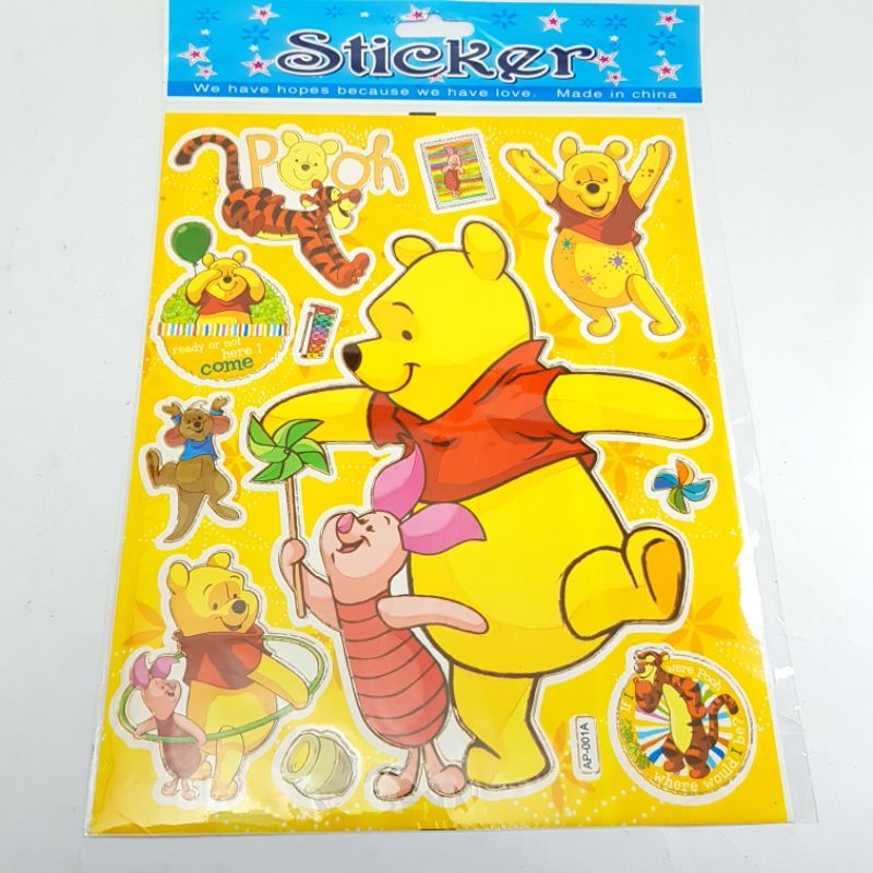 

Sticker Laser Winnie The Pooh AP-001A