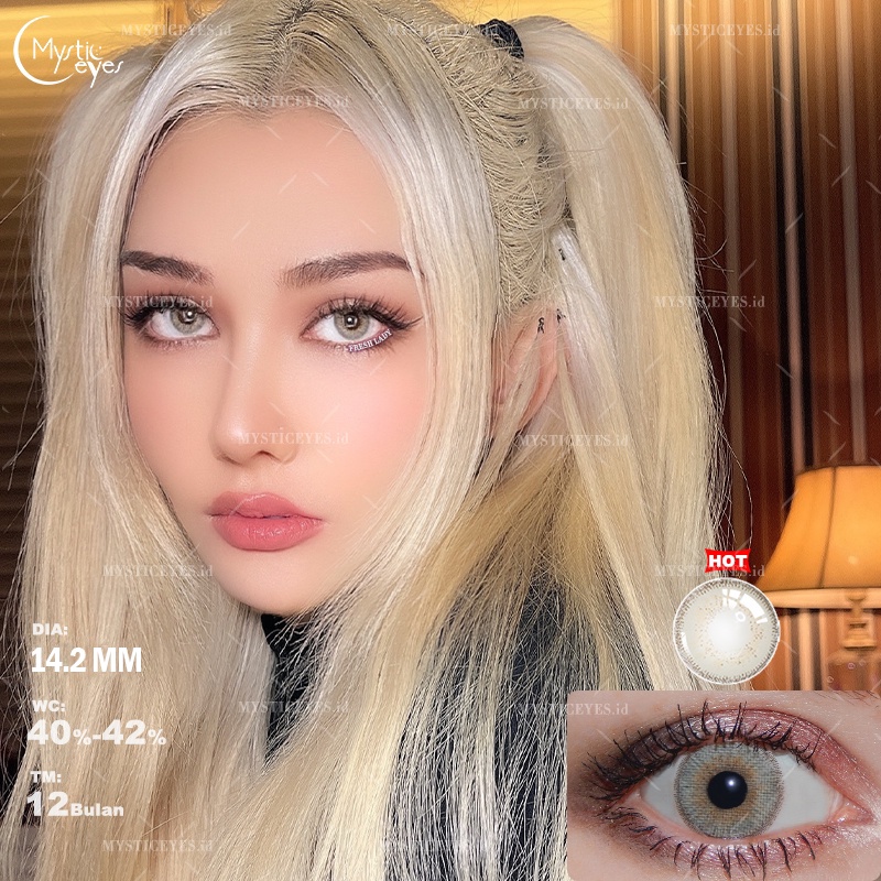 [✅COD] MYSTICEYES SOFTLENS DREAM MOCHA SERI 14.2MM (NORMAL)