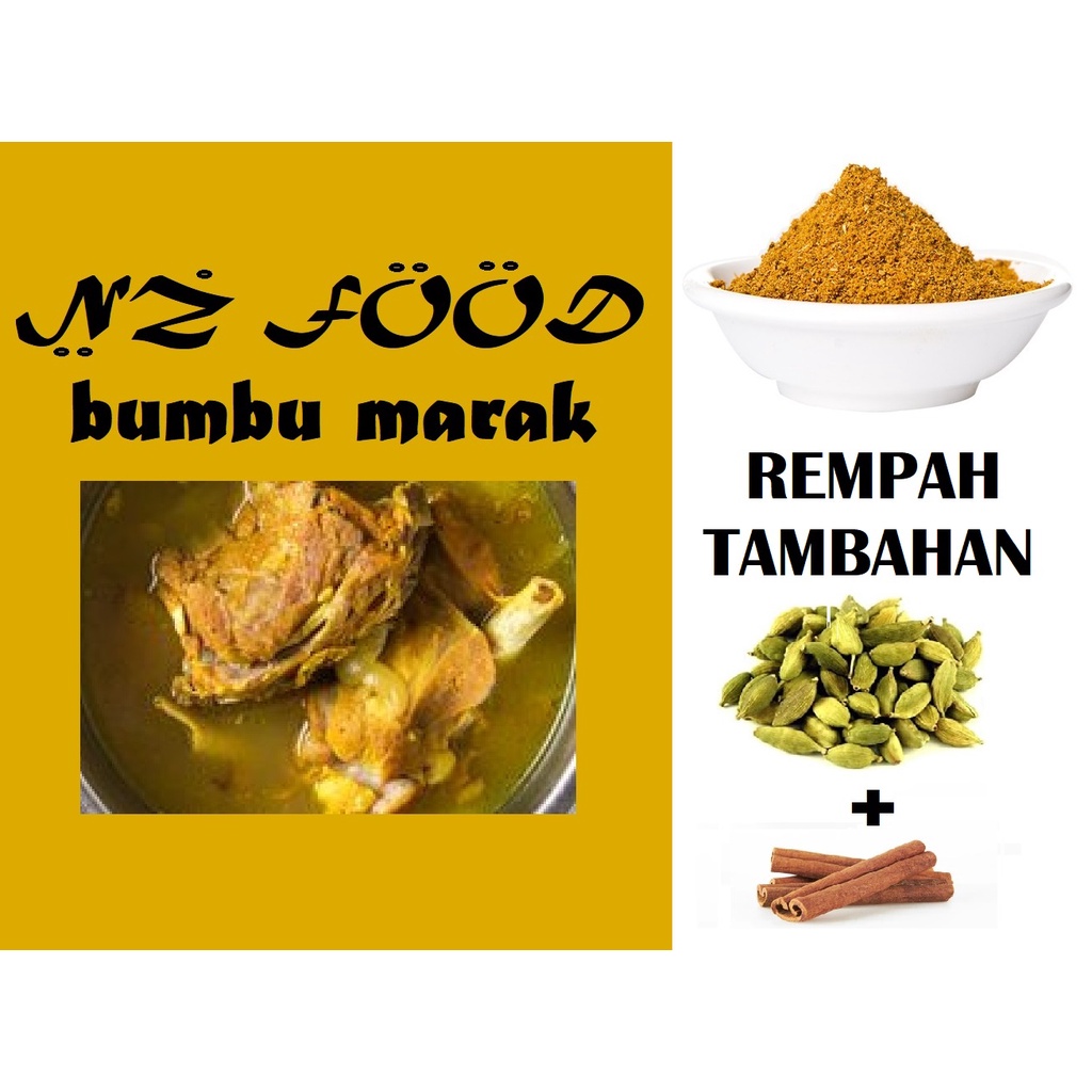 

BUMBU MARAK LENGKAP NZ FOOD
