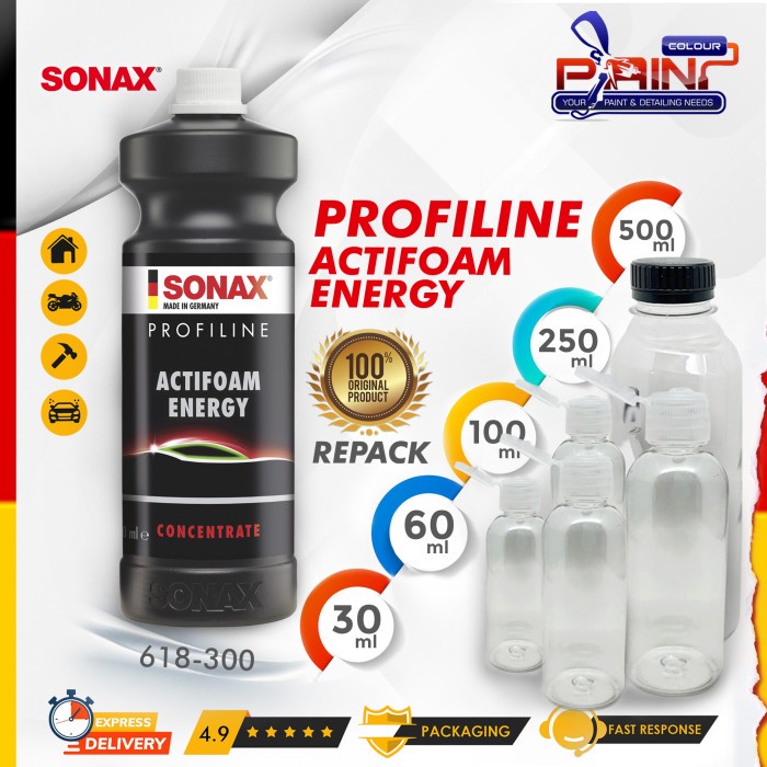 SONAX Actifoam Energy 618-300 Foam Shampoo - REPACK / ECER