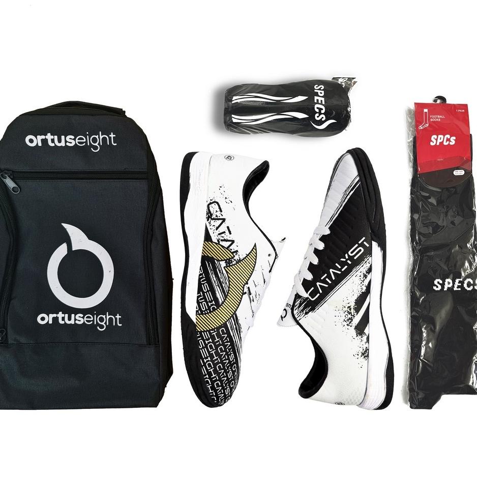 {SUR.21De22ᴵ} HARGA Rp DAPAT SEMUA YANG DI GAMBAR  PAKET KOMPLIT SEPATU FUTSAL ORTUS CATALYST REVENG