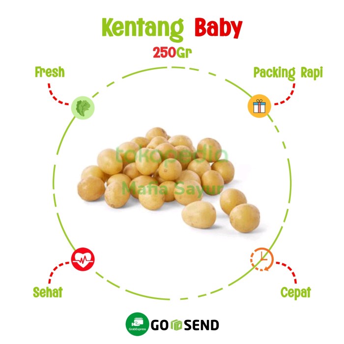 

KENTANG BABY / BABY POTATOES / FRESH VEGETABLE