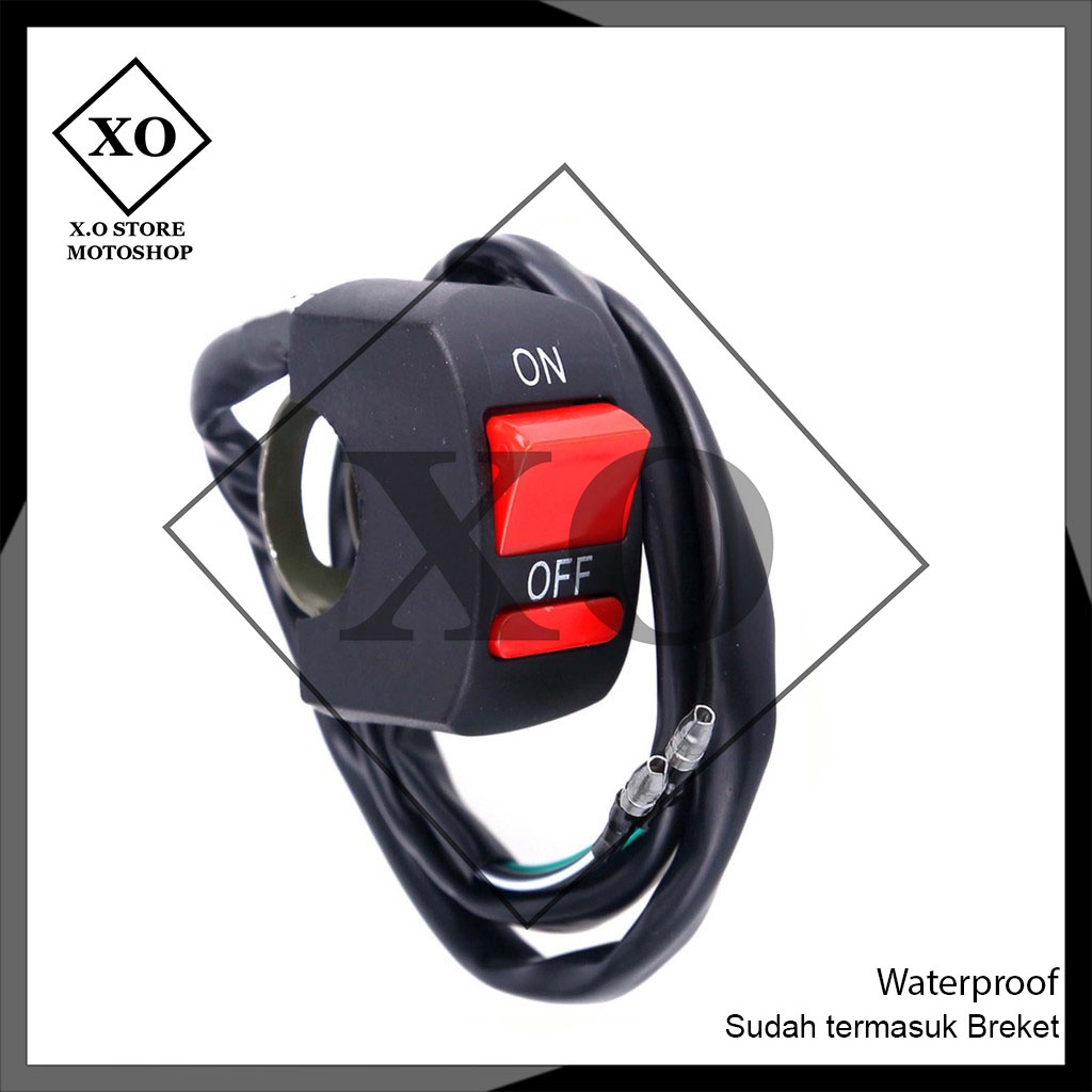 Saklar hazard saklar on off stang Saklar motor variasi lampu Saklar lampu stang saklar on off stang 