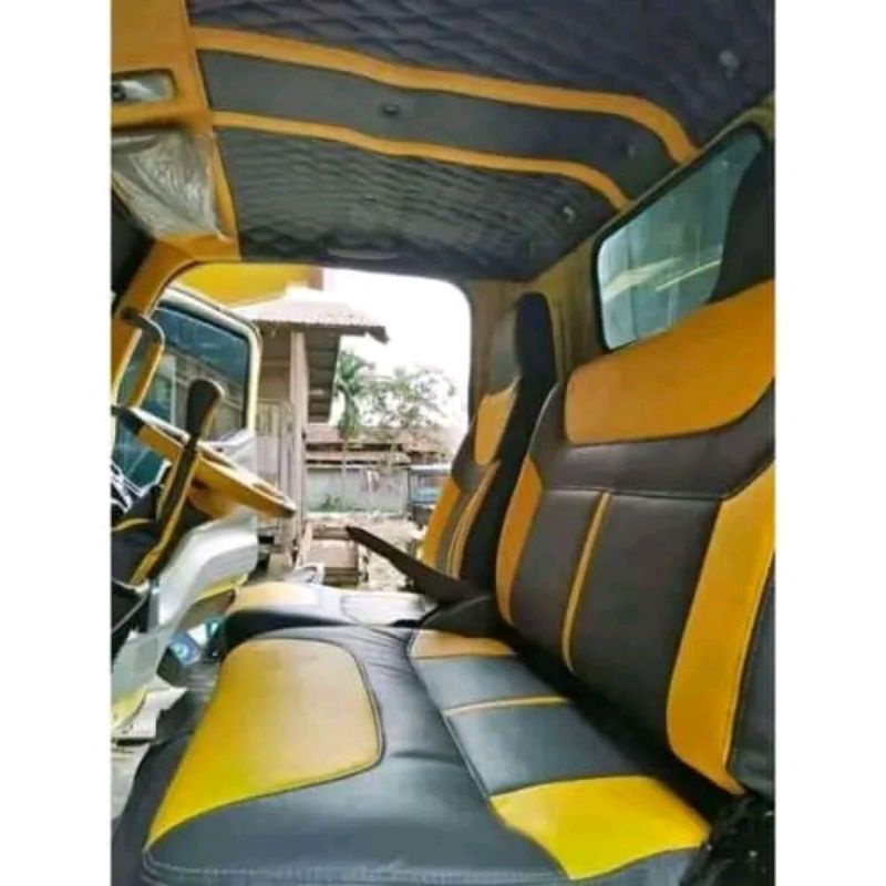 Sarung jok mobil canter,dyna,dutro,dll full interior kabin,plapon,pintu