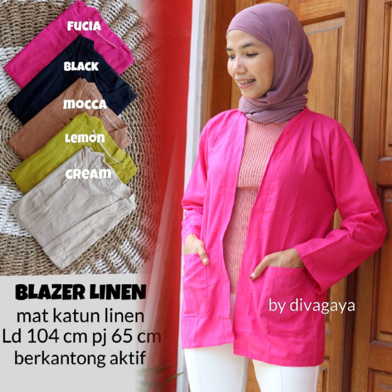 BLAZER LINENA TERBARU