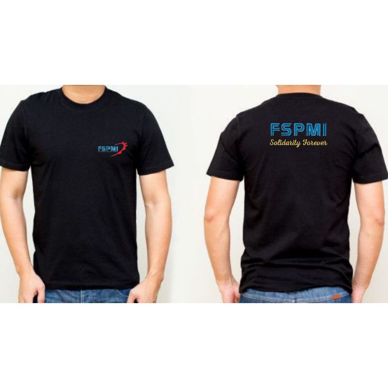Kaos sablon FSPMI Solidarity Forever