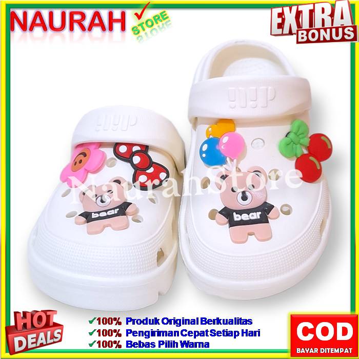 SANDAL ANAK BAIM DILI 805 A SENDAL FUJI VIRAL 100% ORIGINAL KUALITAS IMPORT JELLY EVA RUBBER ANTI SLIP NYAMAN EMPUK LUCU TERBARU LENTUR TERMURAH