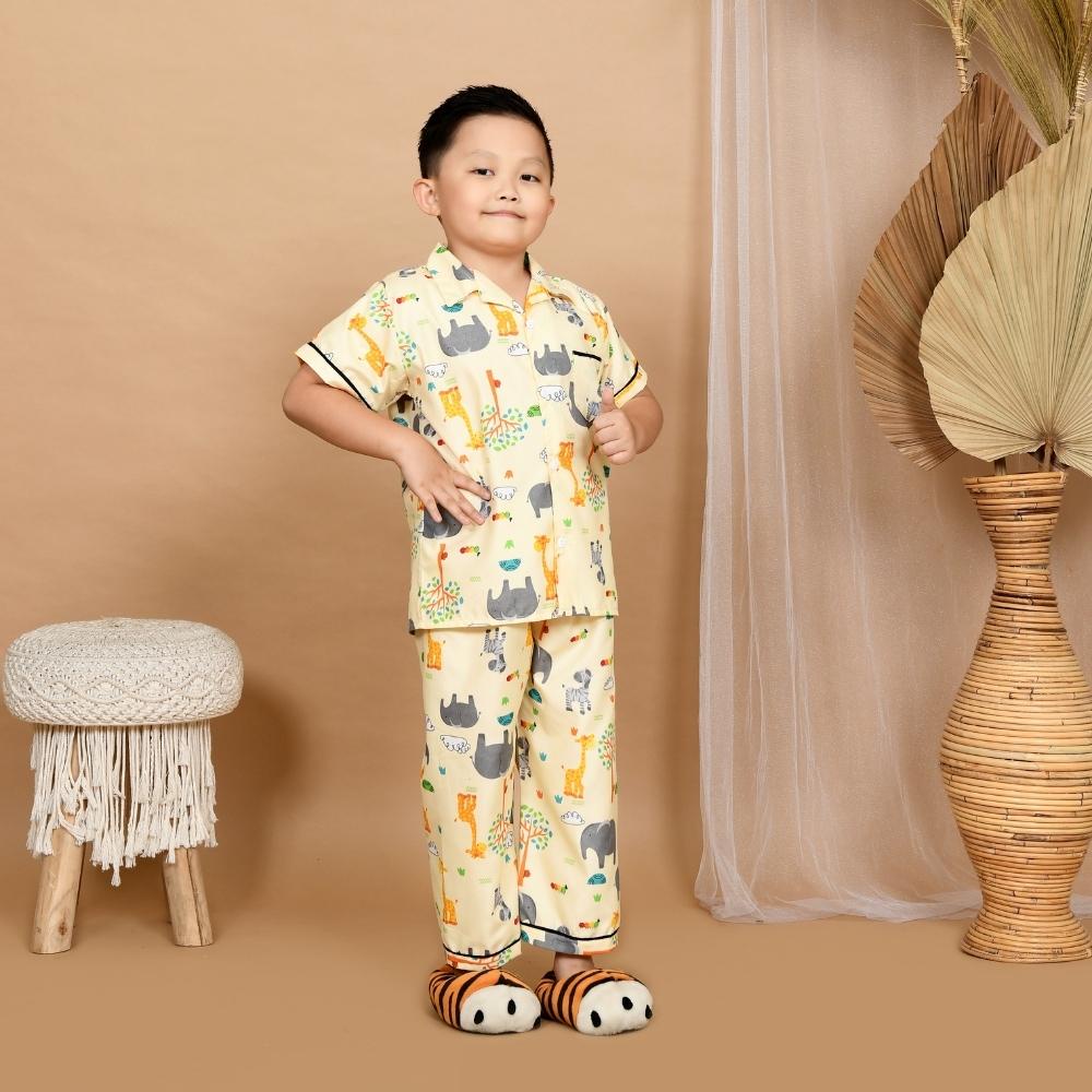 Cleopatra Piyama Anak Laki Usia 1 - 6 Tahun ( kids Size M / L / XL ) Bahan Microtex / Piyama Anak Cowo / Piyama Karakter / Piyama Motif Anak - Part 1