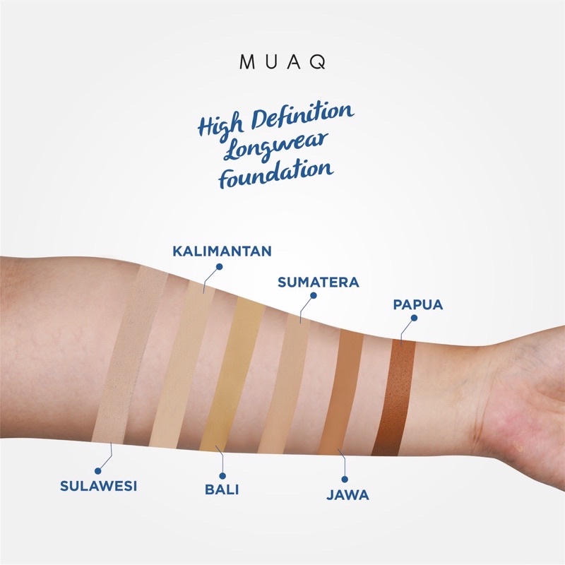 Share in Jar MUAQ HD LONGWEAR FOUNDATION