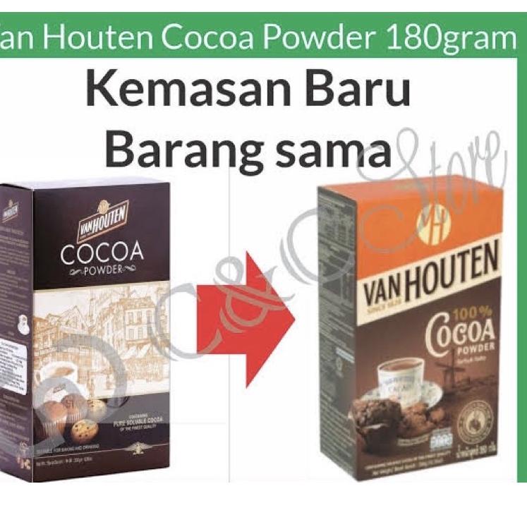 

[KODE ZCV7S] Van Houten 180 Cocoa Powder 180gr