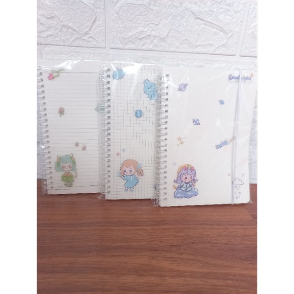 

NOTEBOOK A5 LUCU GARIS, KOTAK, TITIK