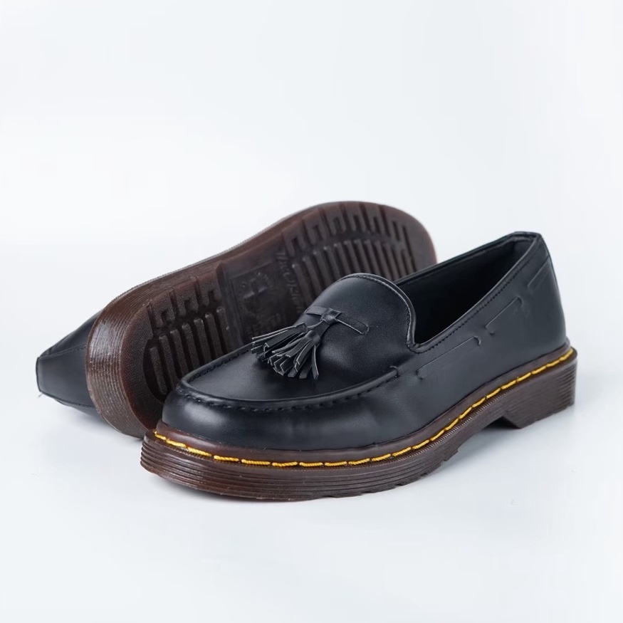 Sepatu Loafers Pria Docmart Dokmar Kulit Formal Casual Loafer Kasual Kantor Kerja Kuliah - Cleve