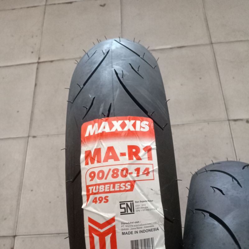 ban maxxis MA-R1 ring 14 ukuran 90-80/14 soft compound