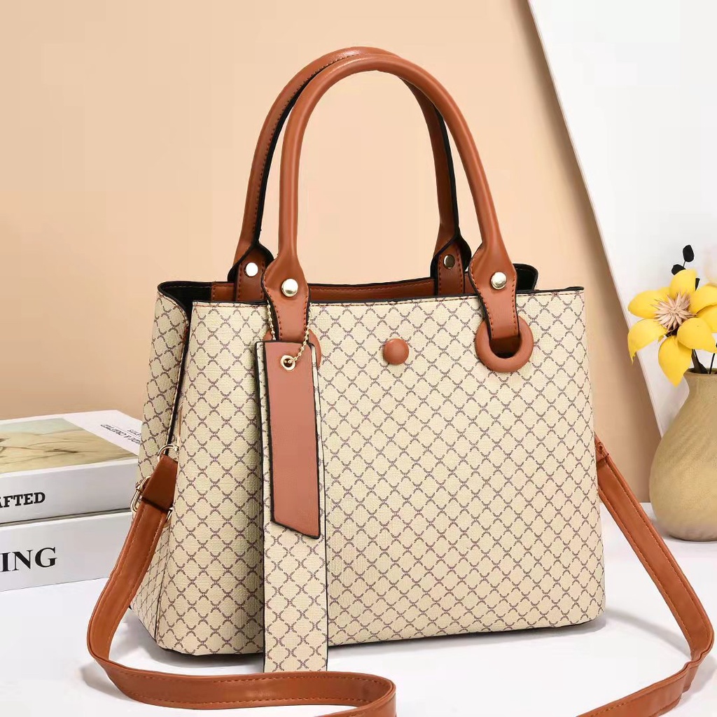 JK 3017 TAS SELEMPANG WANITA TOP HANDLE BAG FASHION IMPORT HANDBAG CLASSIC BAG P9060 E5289