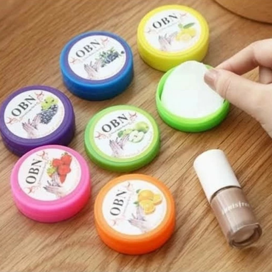 Tisu Pembersih Kutek Cat Kuku Gel Aroma Buah Nail Polish Remover Tisue