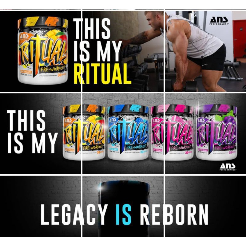 ANS RITUAL 30 SERVING / ANS PRE WORKOUT