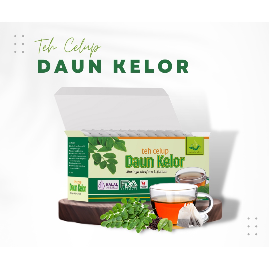 

Herbal Teh Daun Kelor Tazakka isi 20 kantong menjaga Fungsi otak Obat Menghambat pertumbuhan kanker Kolesterol Halal BPOM