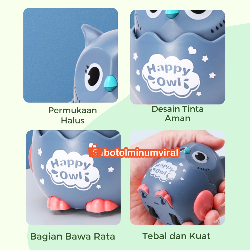 Happy Owl Toys Mainan Anak OwlMainan Edukasi Anak Mainan Burung Hantu