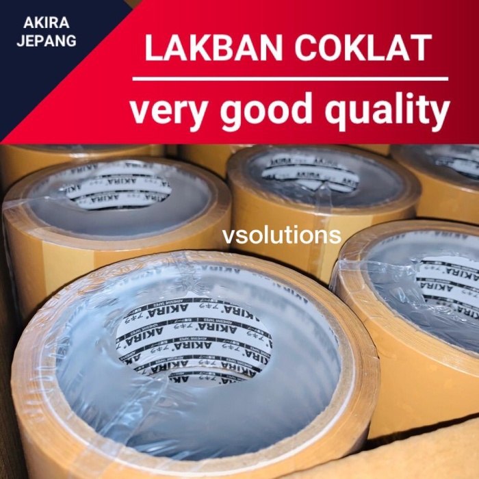 

plakban / Lakban Coklat AKR BL 45x45M (50 Yard)