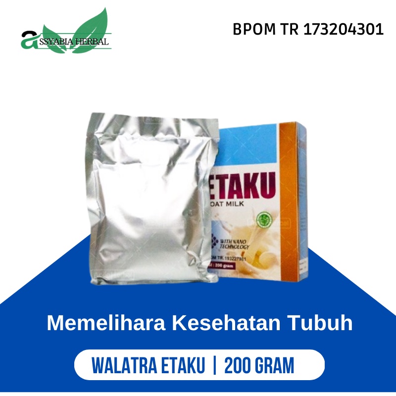 

Susu Kambing Etawa - Susu Kambing Bubuk - Susu Kambing Murni - Etaku Goat Milk - Walatra Etaku Original - Sachet 10 @ 25 Gram