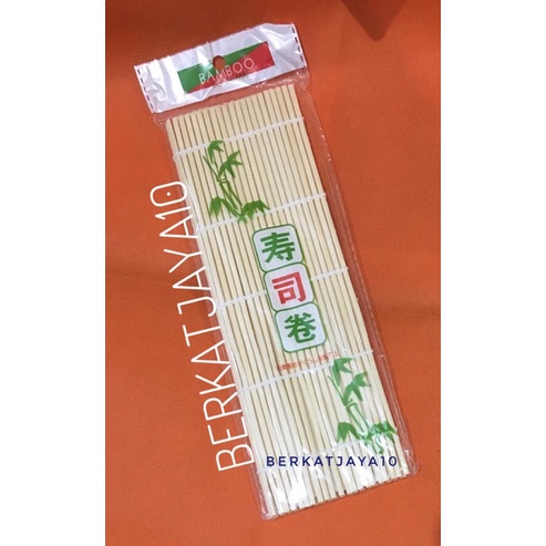 Sushimat Makisu Penggulung Sushi Bambu Bamboo 24x24 cm