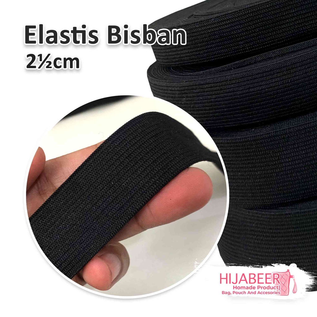 Tali Karet Elastis Ukuran Besar dan Kecil uk 2cm - 4cm