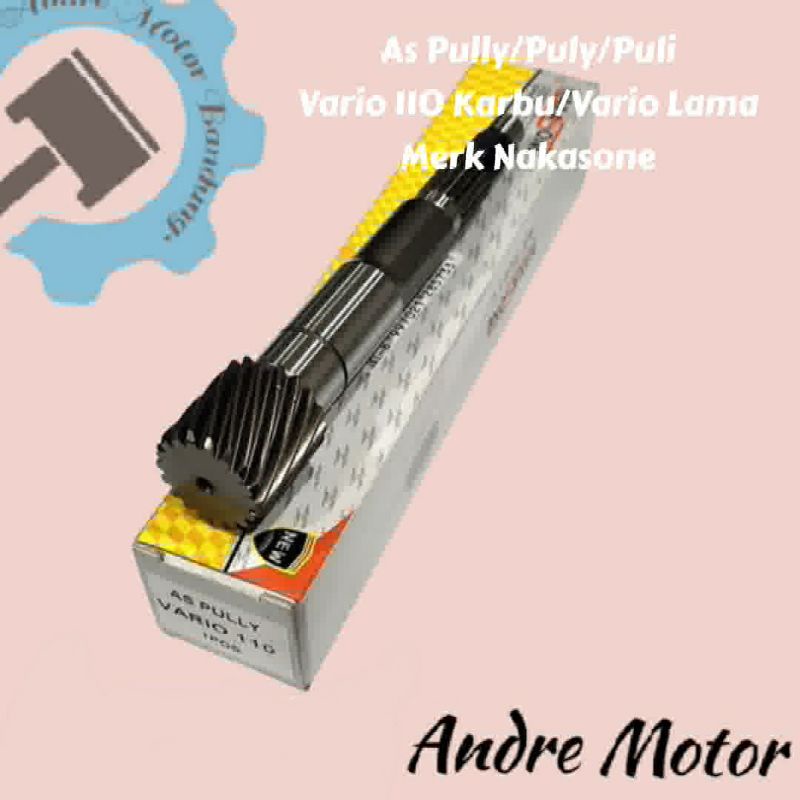 As Pully/As Pulley/Puli Vario 110 Karbu,Vario Lama Merk Nakasone Kualitas Ori
