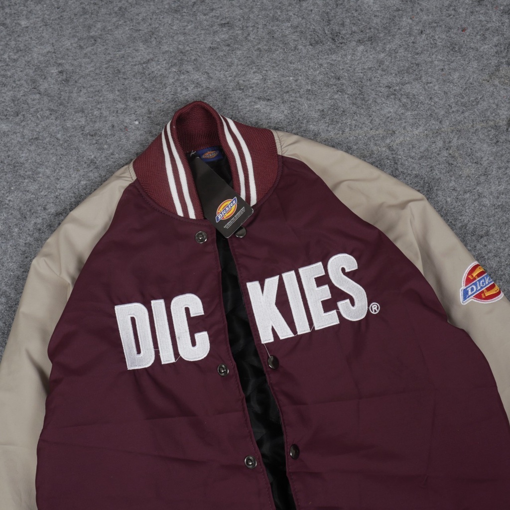 Jaket Varsity Dickies Pria Combinasi Warna Premium Quality