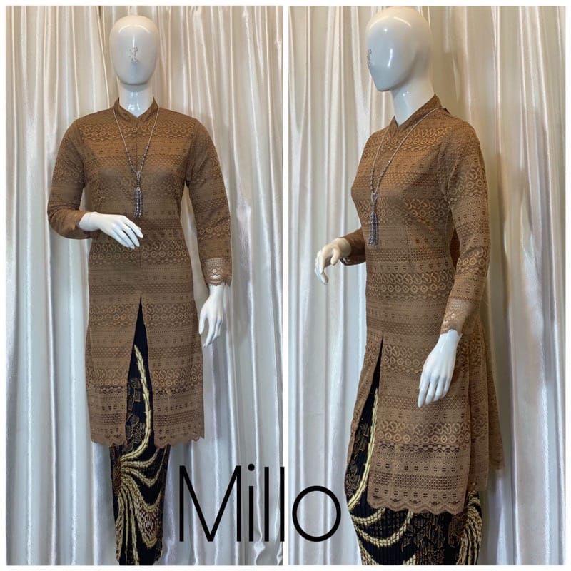 Ready kebaya Tunik brokat modern//kebaya Tunik brokat besan//Tunik brokat pesta//Tunik brokat busui