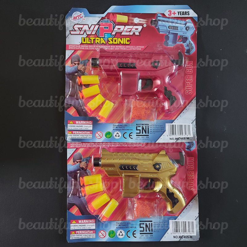 Mainan pistol sniper gun | mainan pistol anak | mainan anak pistol peluru busa | mainan tembak temba