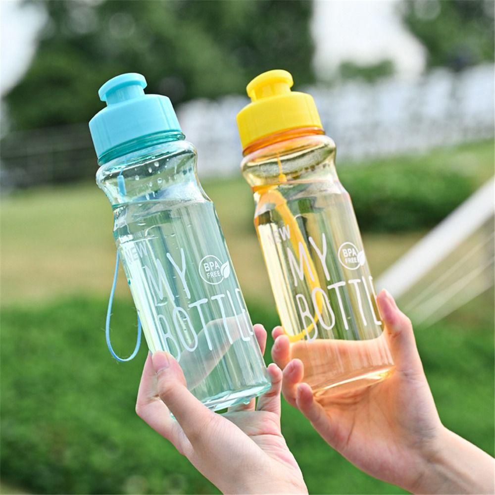 Preva 650ML Botol Air Minum Outdoor Sport Plastik Transparan